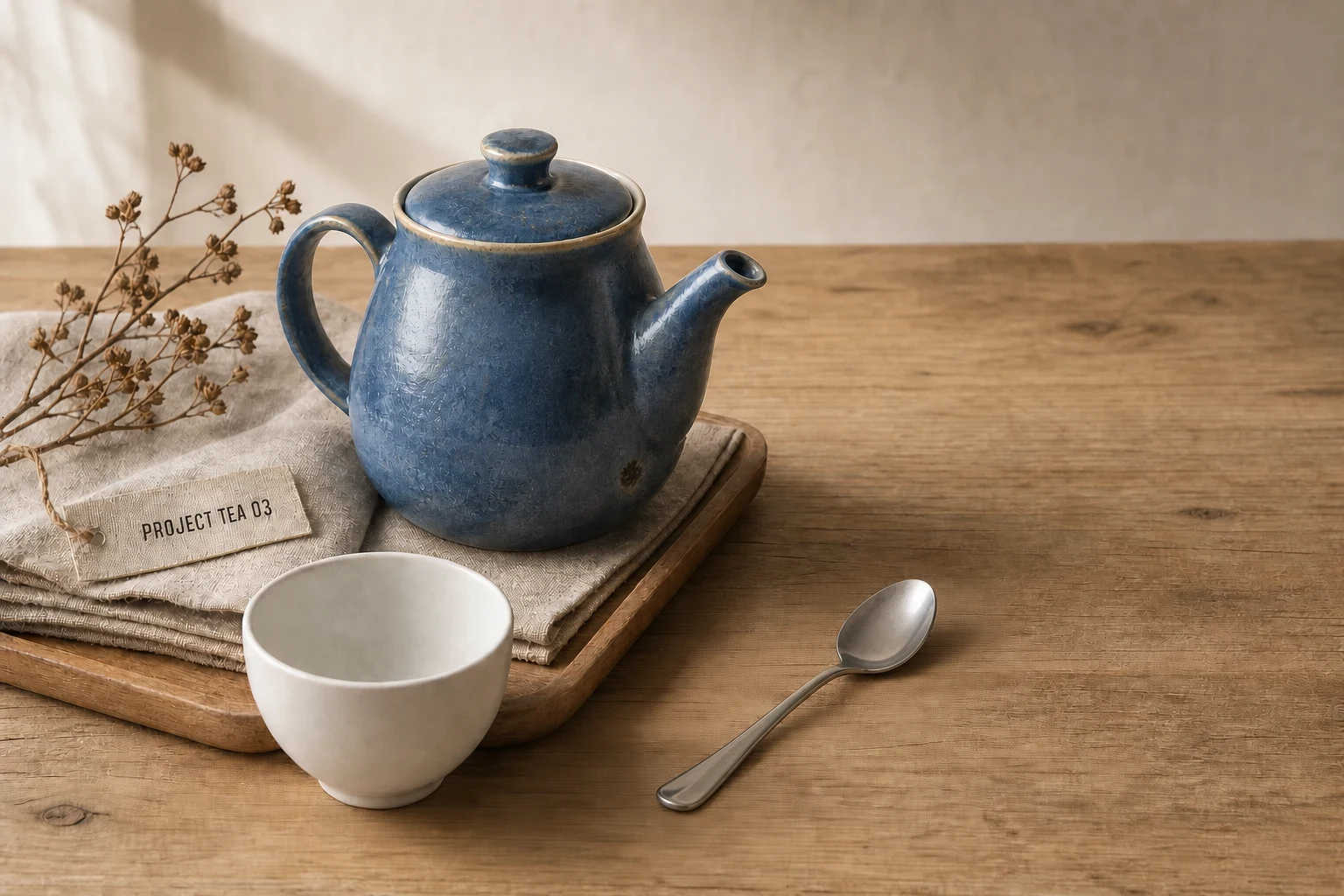 GPT Image 2 local edit result inserting an authorized synthetic teaspoon into a tabletop still life