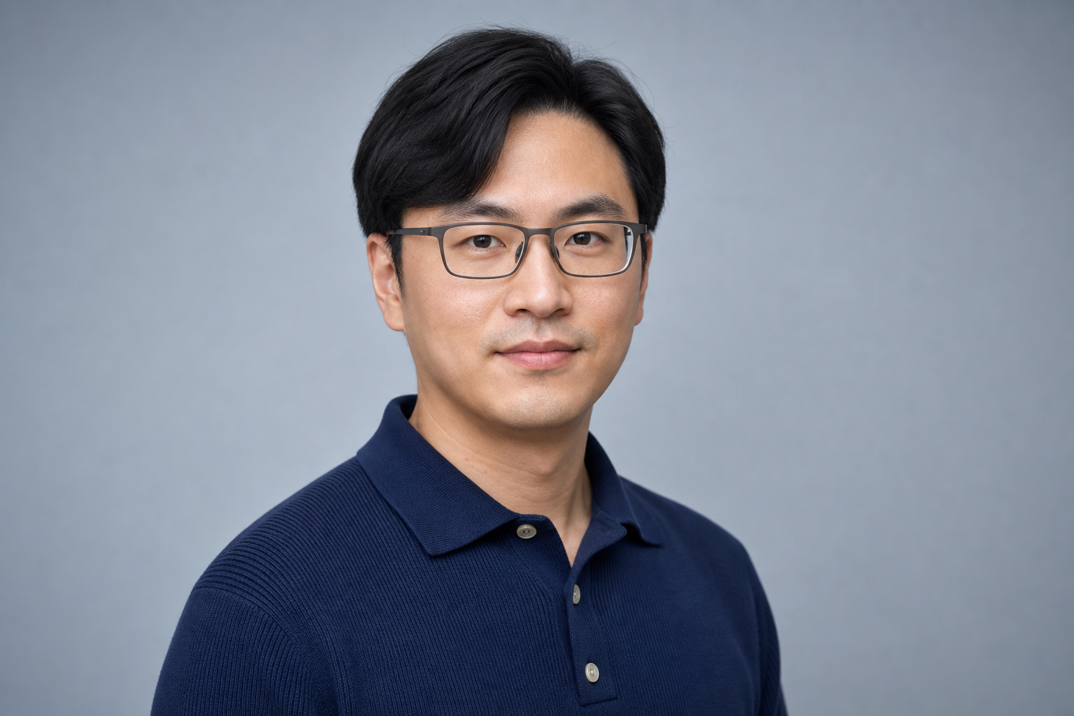 GPT Image 2 professional headshot prompt result with reflection-free glasses