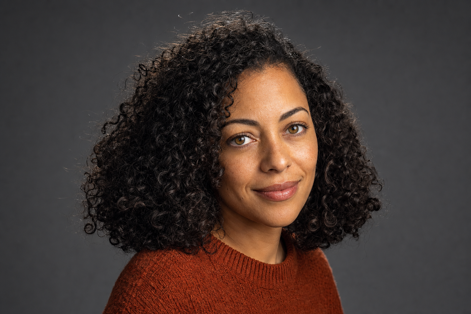 GPT Image 2 portrait prompt result preserving curls and natural flyaway hairs